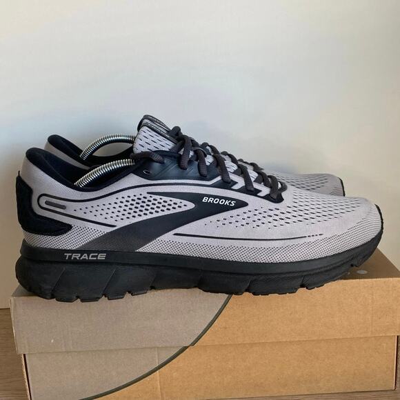 Brooks Trace 2 Alloy/Black Men Running Sneakers - Size 12.5 main image 12